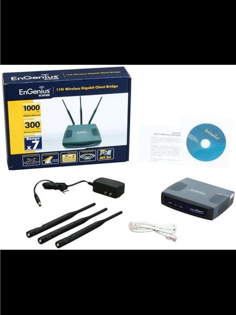 EnGenius ECB9500 Wireless Access Point / Bridge / Repeater / Router with Gigabi